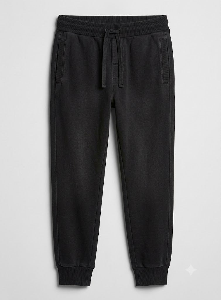 Pantalón felpa denim de niño