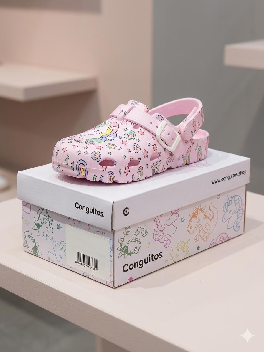 Zueco Estampado Niña