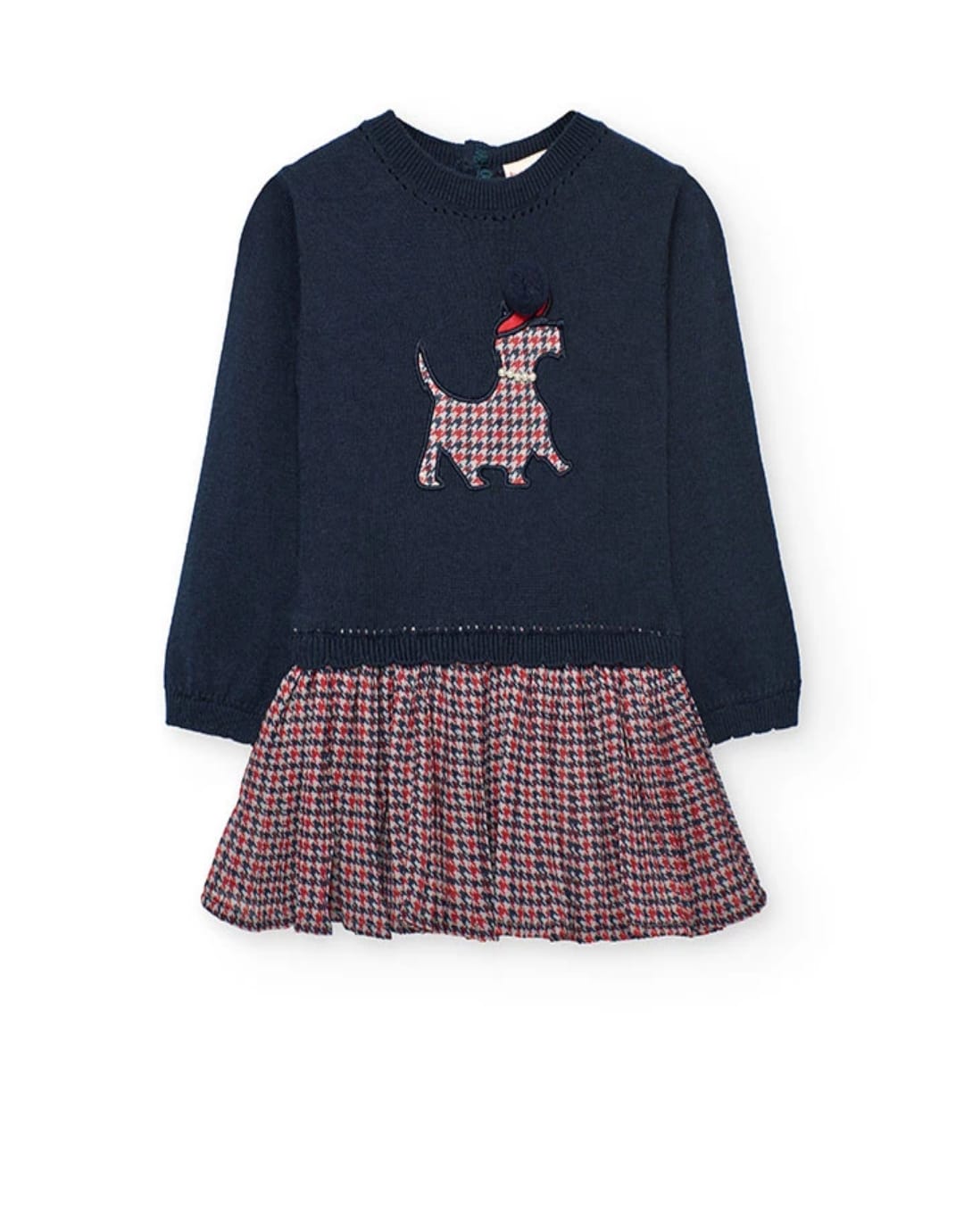 Vestido Tricotosa Combinado