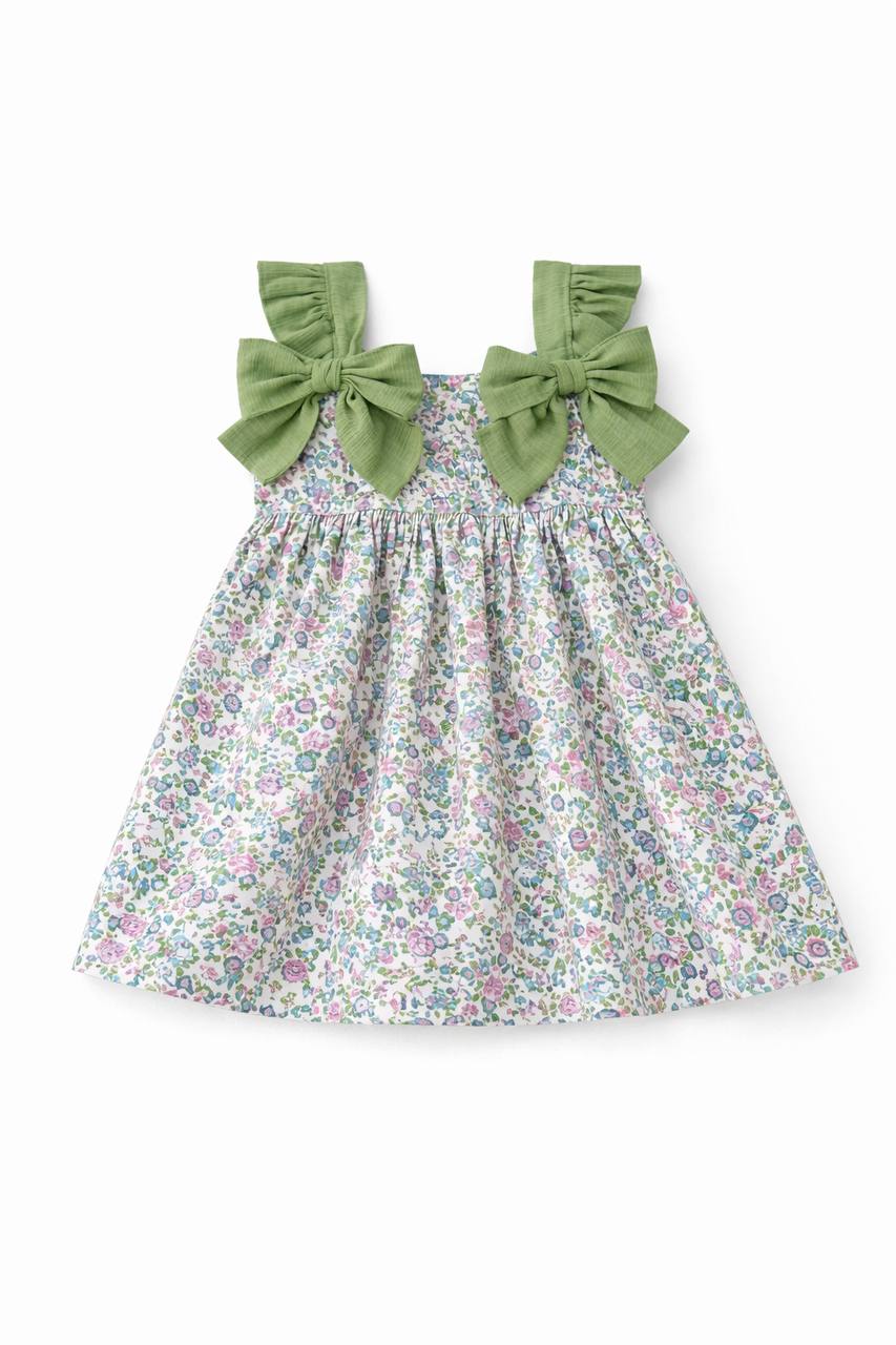 Vestido bebe estampado Pisa