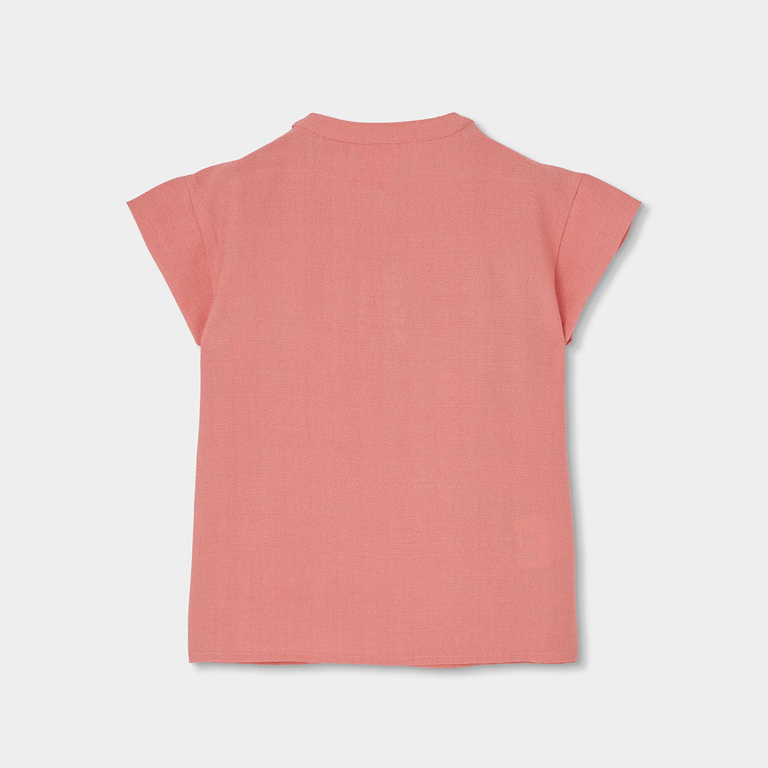 Camisa niña de tejido