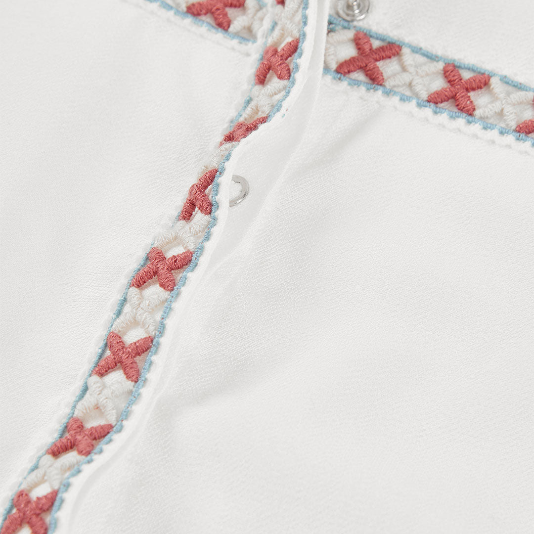 Camisa niña de tejido