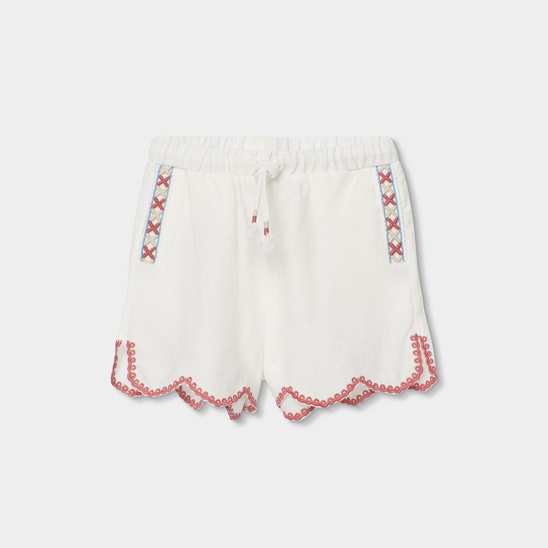 Bermudas niña  de tejido