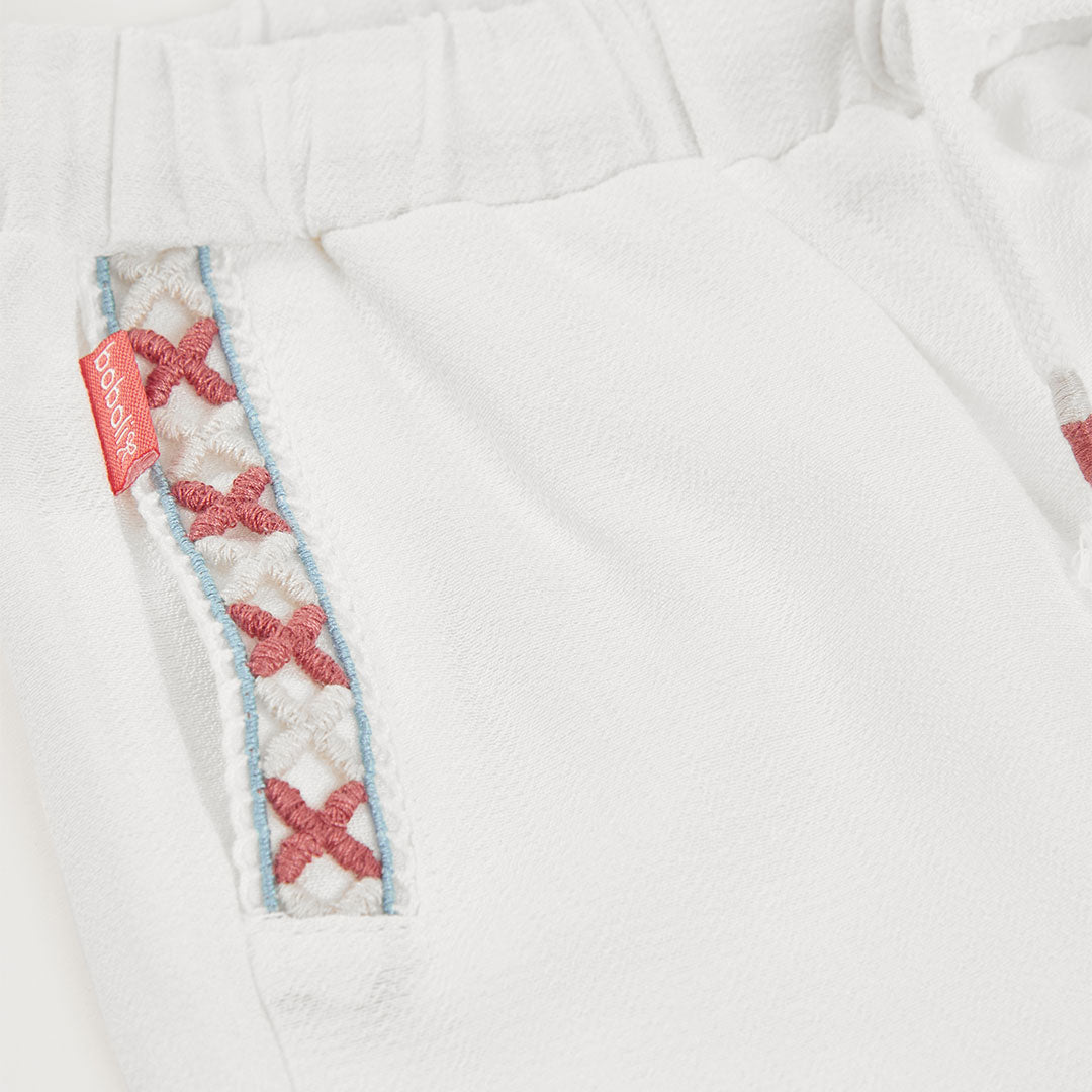 Bermudas niña  de tejido