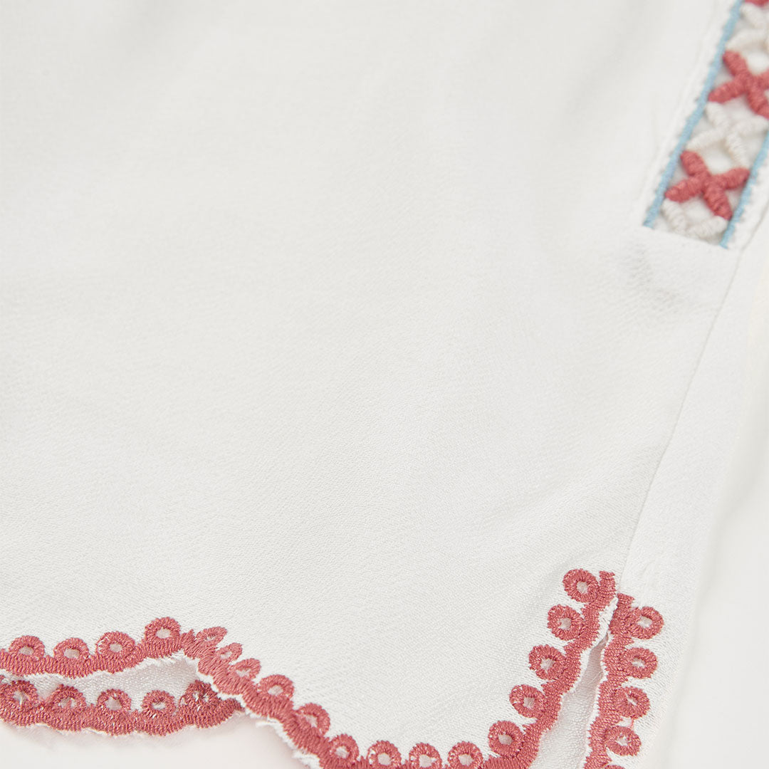 Bermudas niña  de tejido