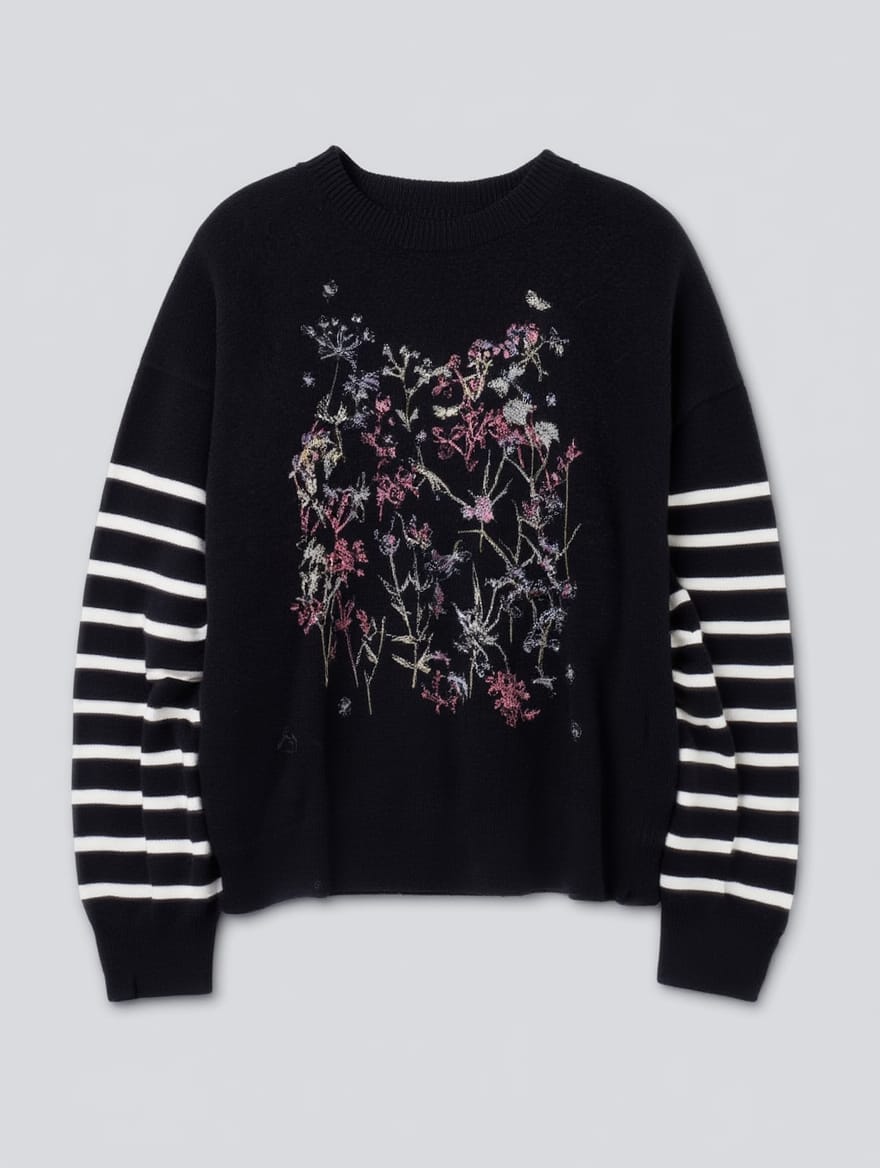 Jersey De Punto Manga Listas