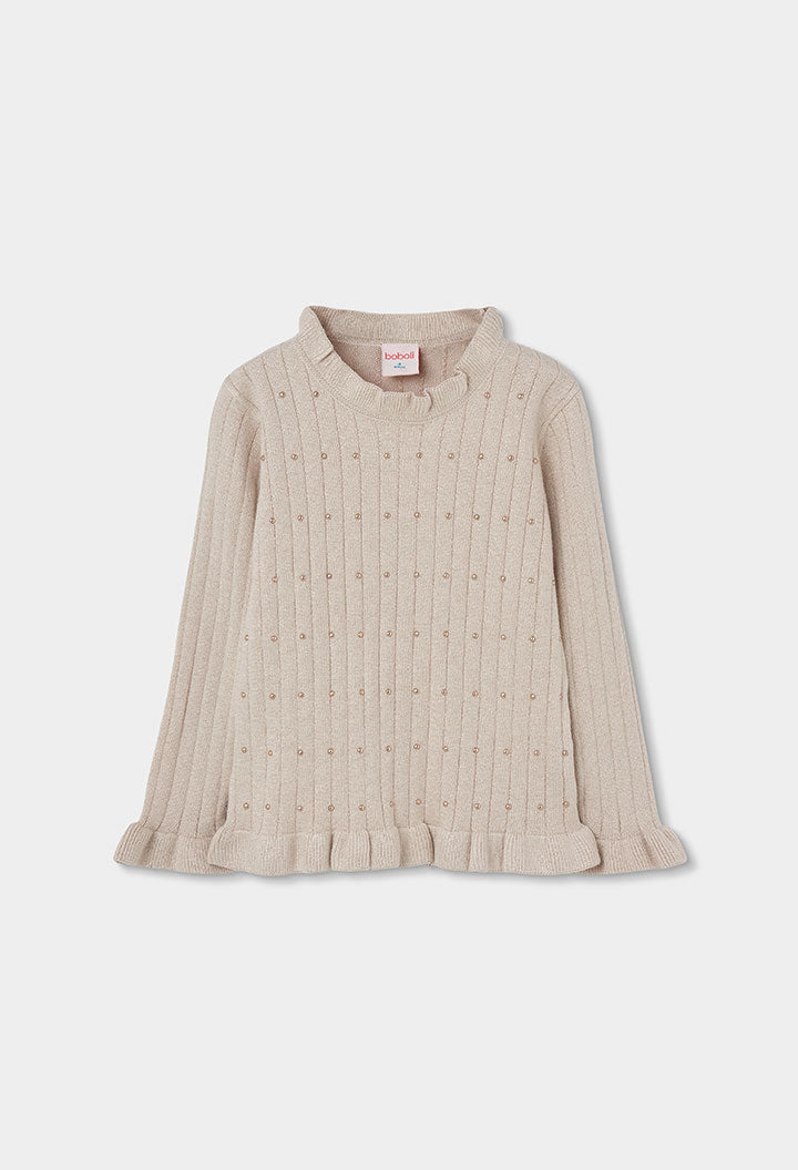 Jersey tricotosa de niña
