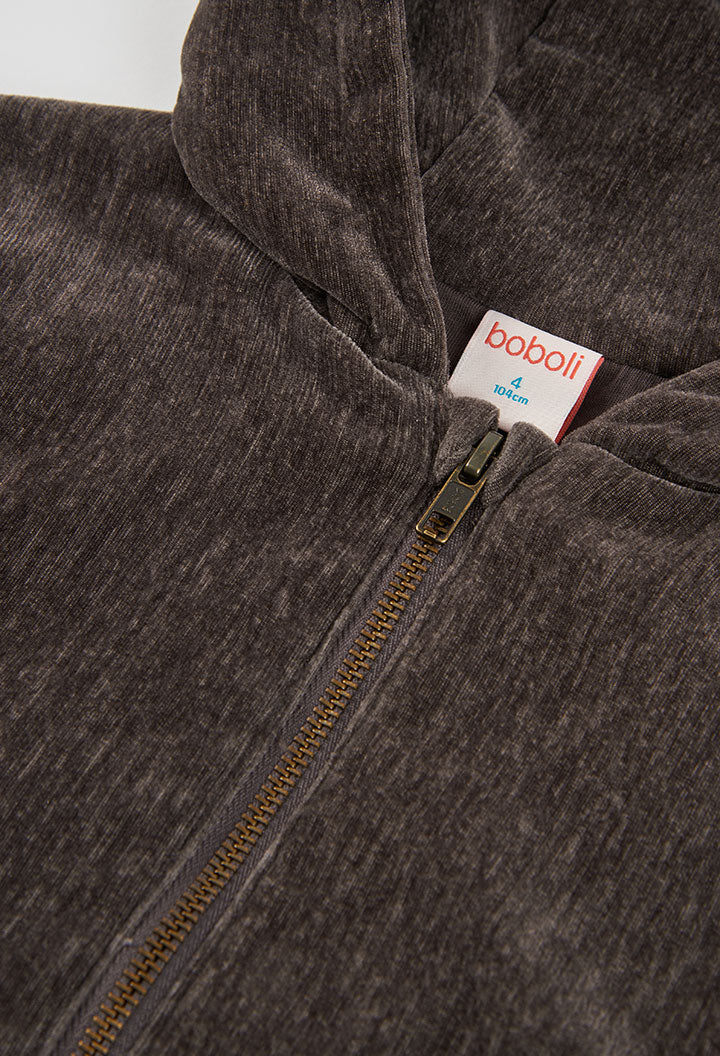Chaqueta terciopelo de niña