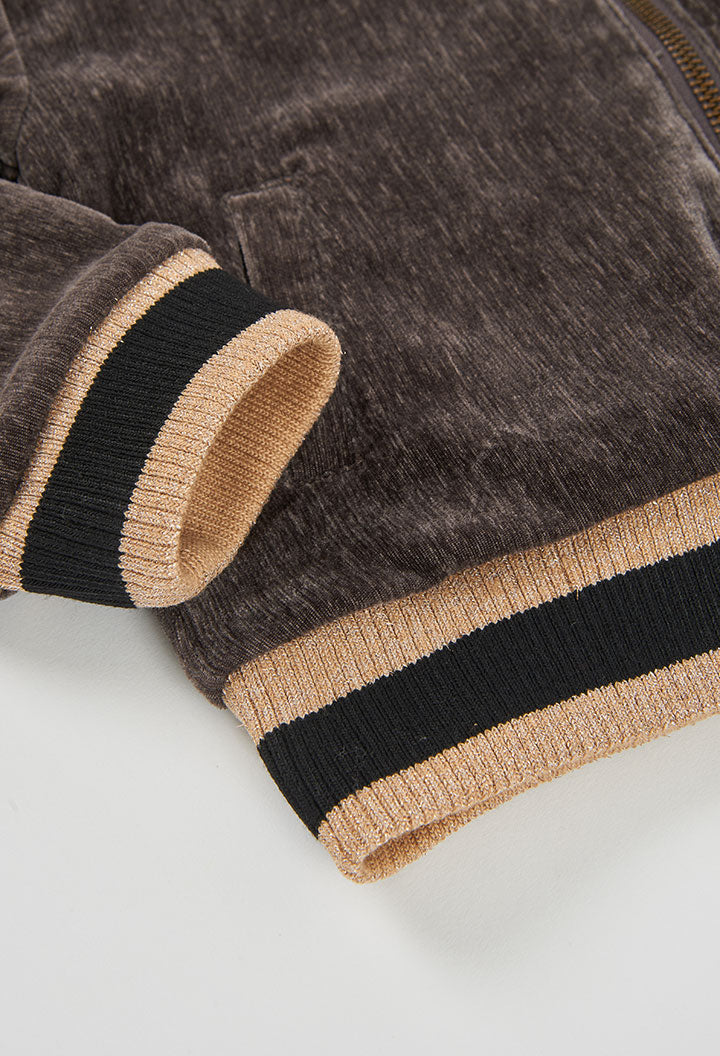 Chaqueta terciopelo de niña