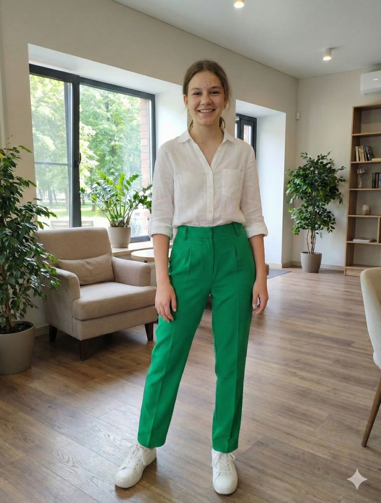 Pantalon De Traje Chica