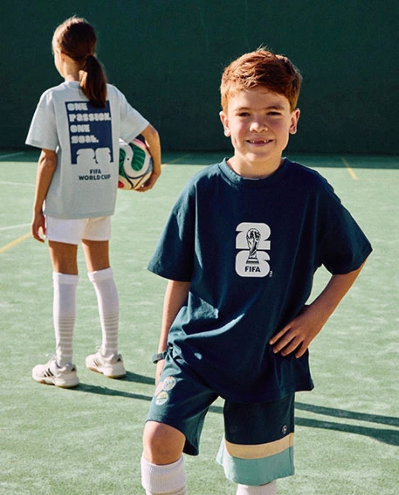 Camiseta FIFA azul marino