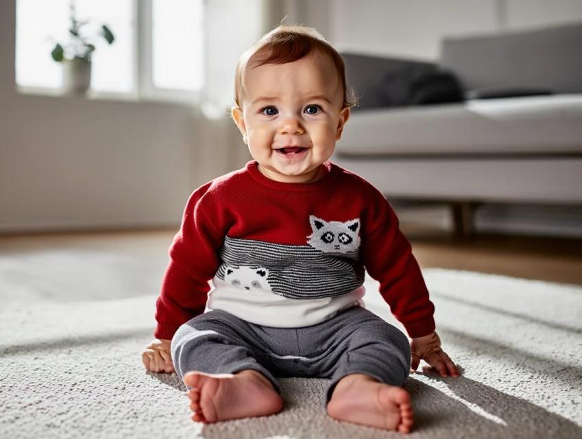 Conjunto Pantalon Largo Y Jersey Bebe Niño