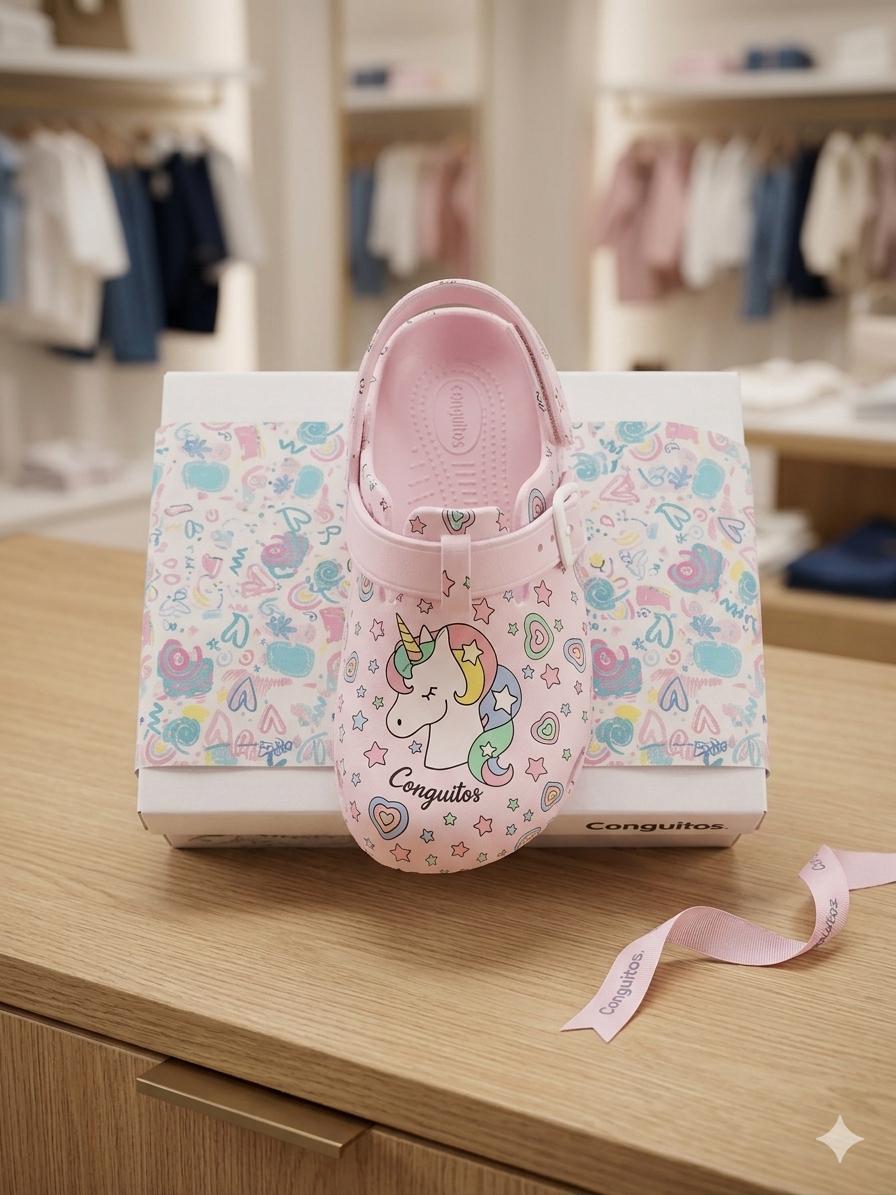 Zueco Estampado Niña