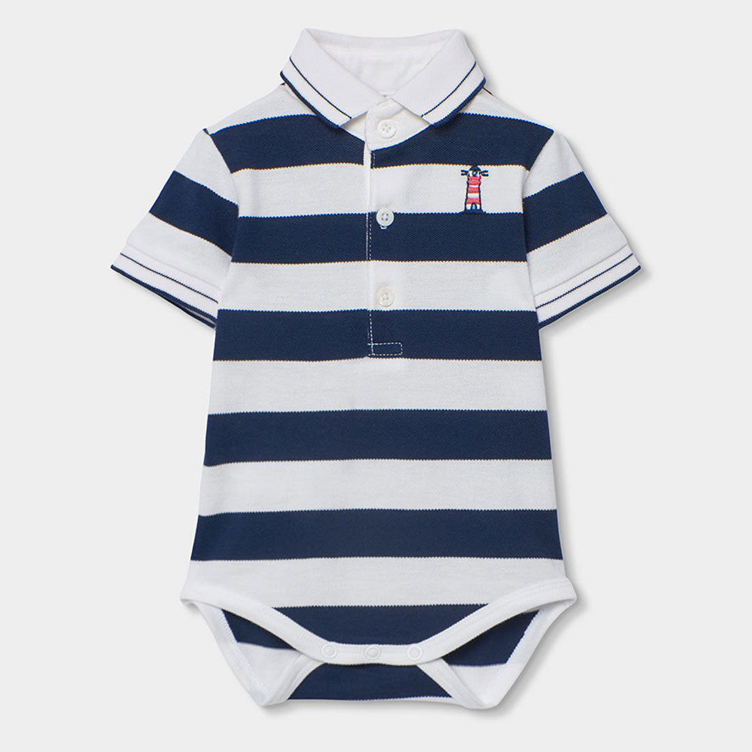 Conjunto marinero punto combinado de bebé