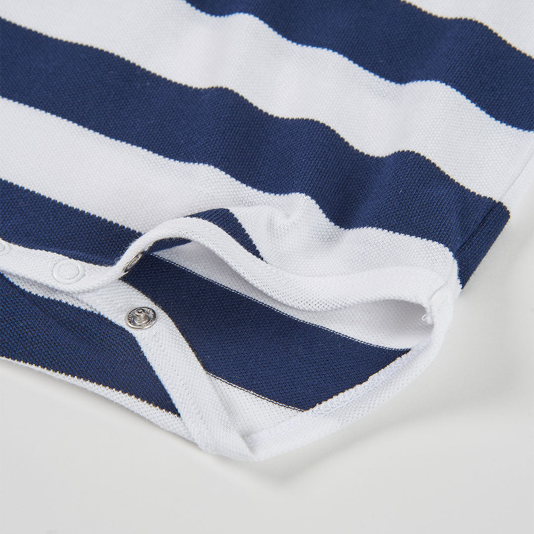 Conjunto marinero punto combinado de bebé