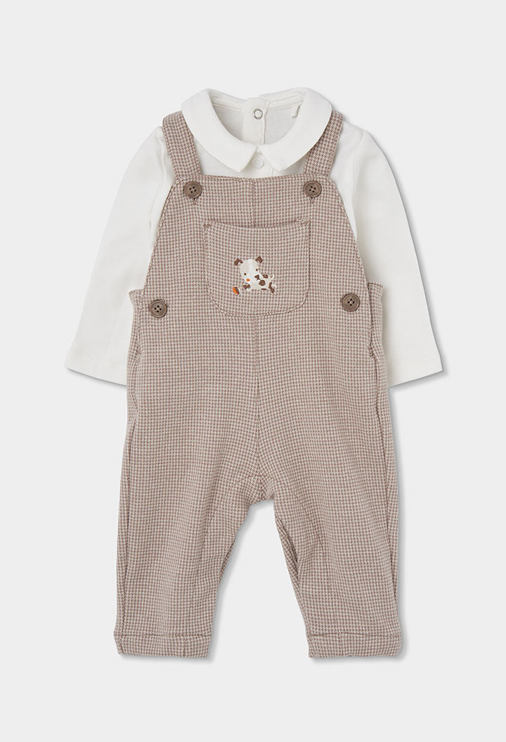 Conjunto punto de bebé niño