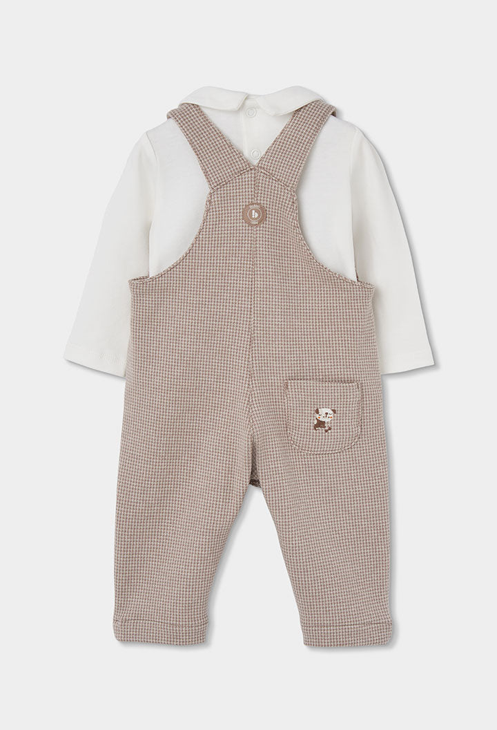 Conjunto punto de bebé niño
