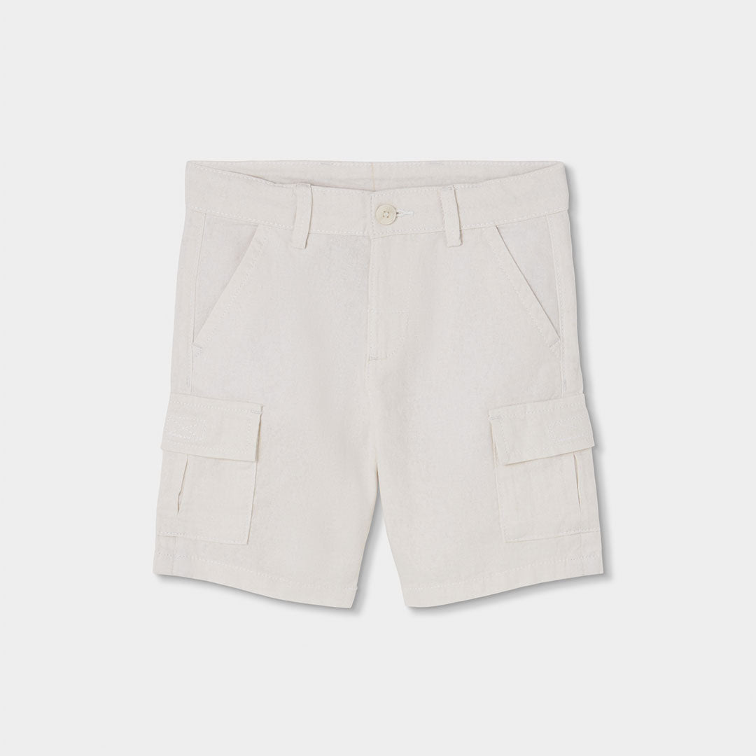 Bermudas niño de lino