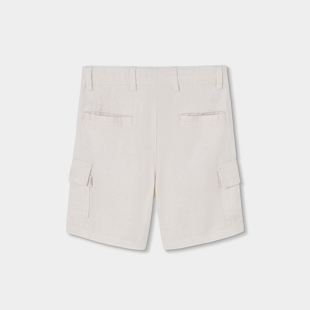Bermudas niño de lino