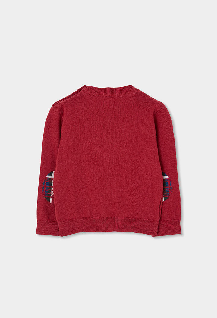 Jersey punto cierre botones niño
