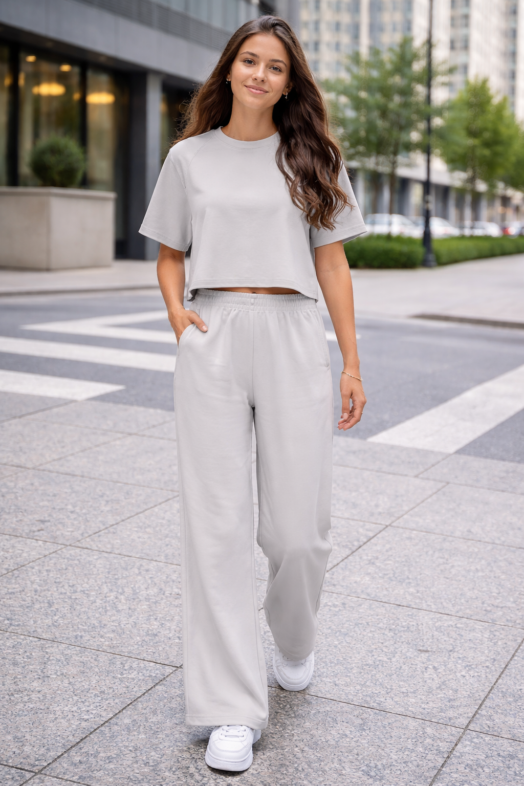 Conjunto manga corta