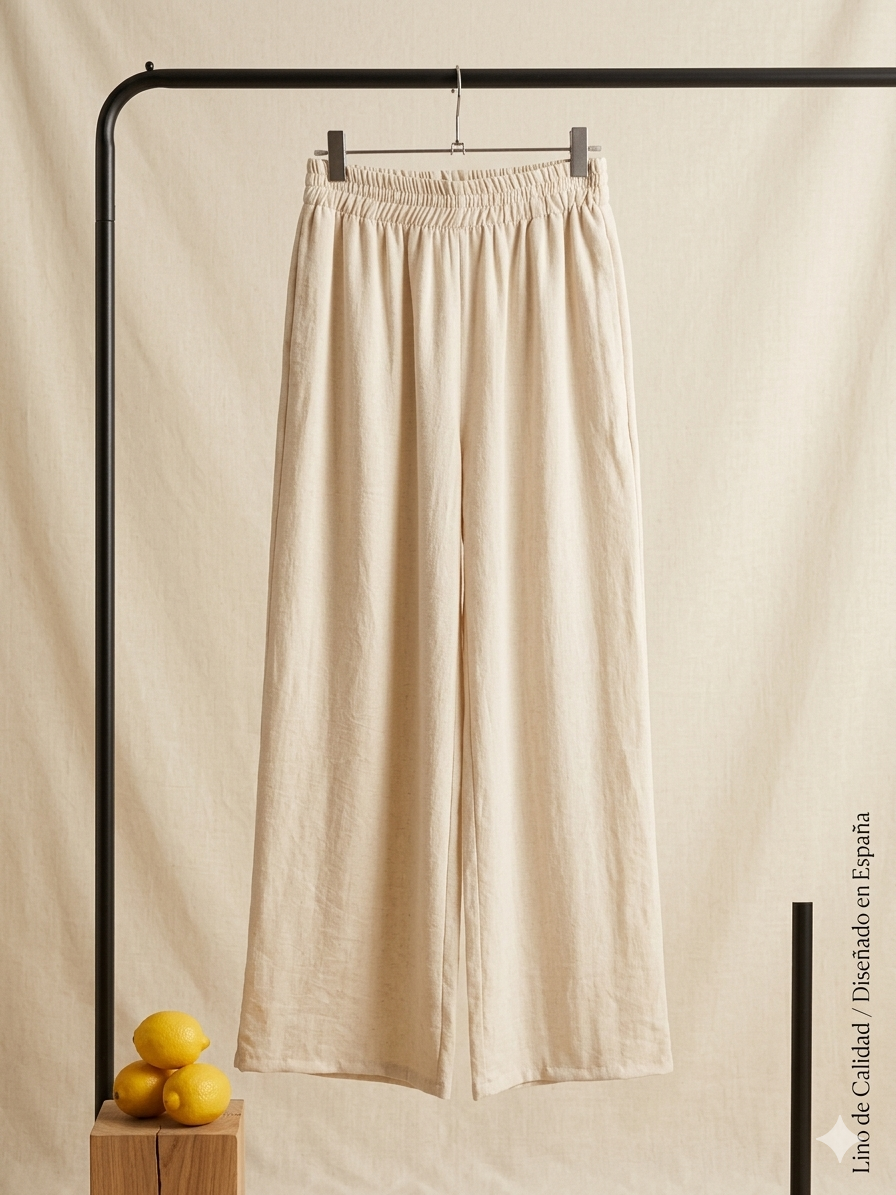 Conjunto chica top + pantalón + pañuelo