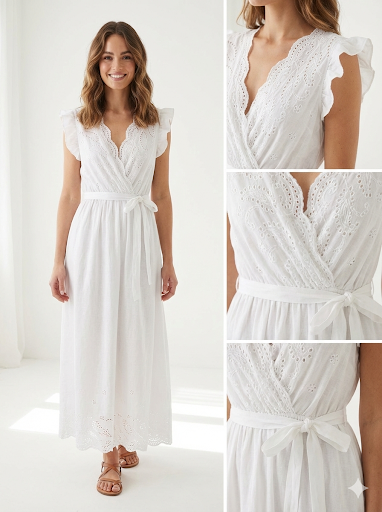 Vestido Bordado