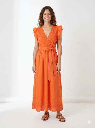 Vestido Bordado