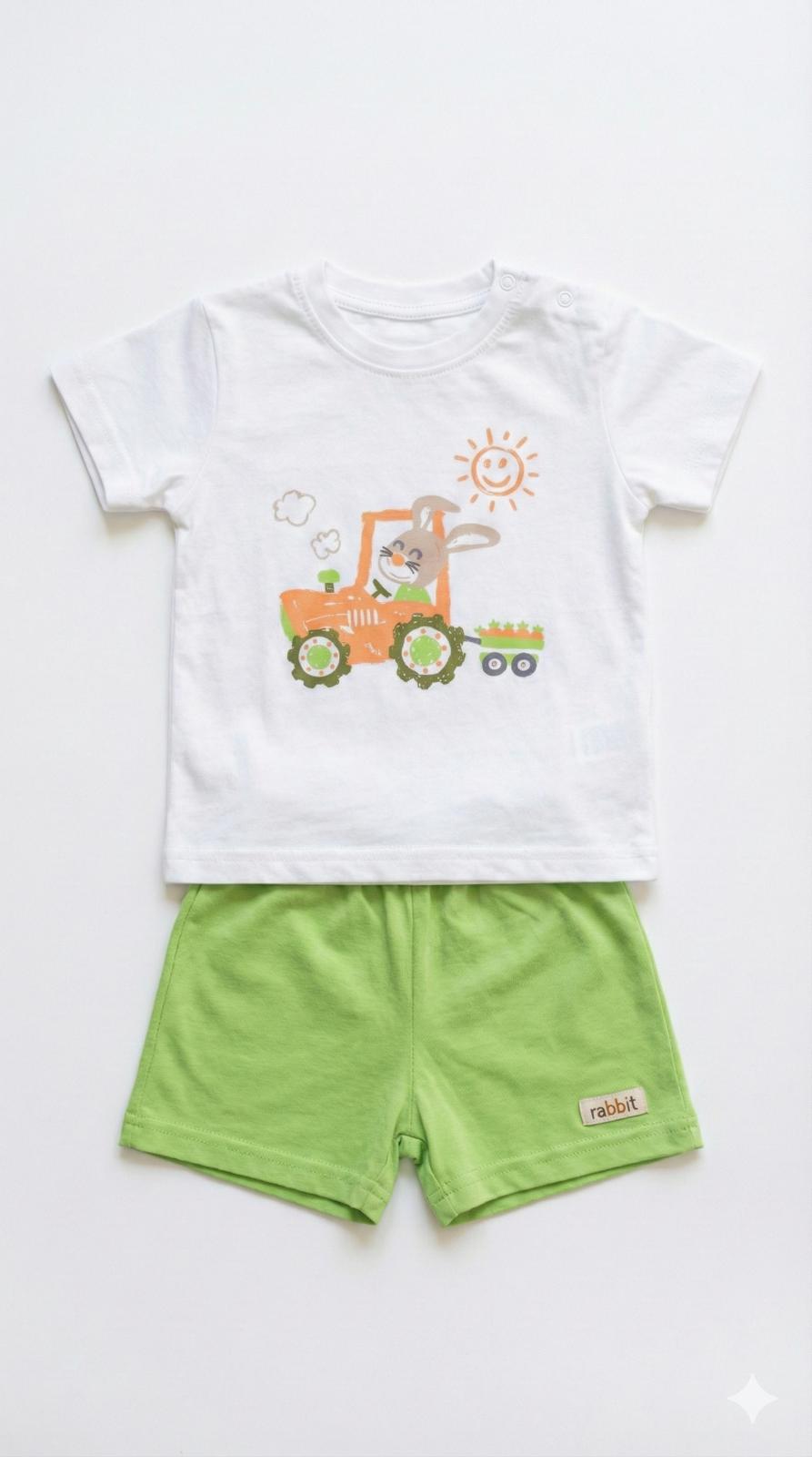 Conjunto Camiseta y Pantalón De Bebé Niño