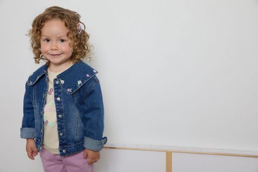 Chaqueta Vaquera Bordados