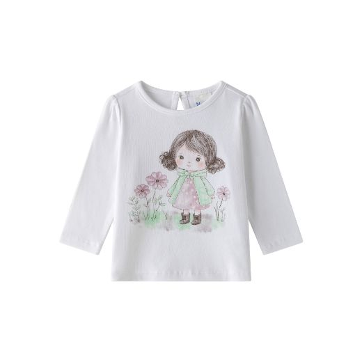 Camiseta Niña Flores