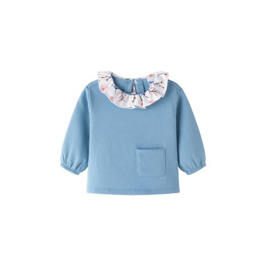 Sudadera Cuello Flores