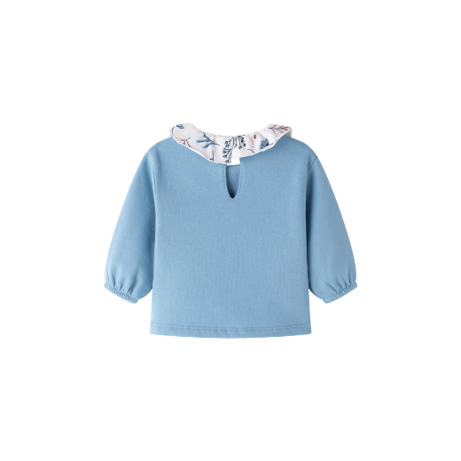 Sudadera Cuello Flores