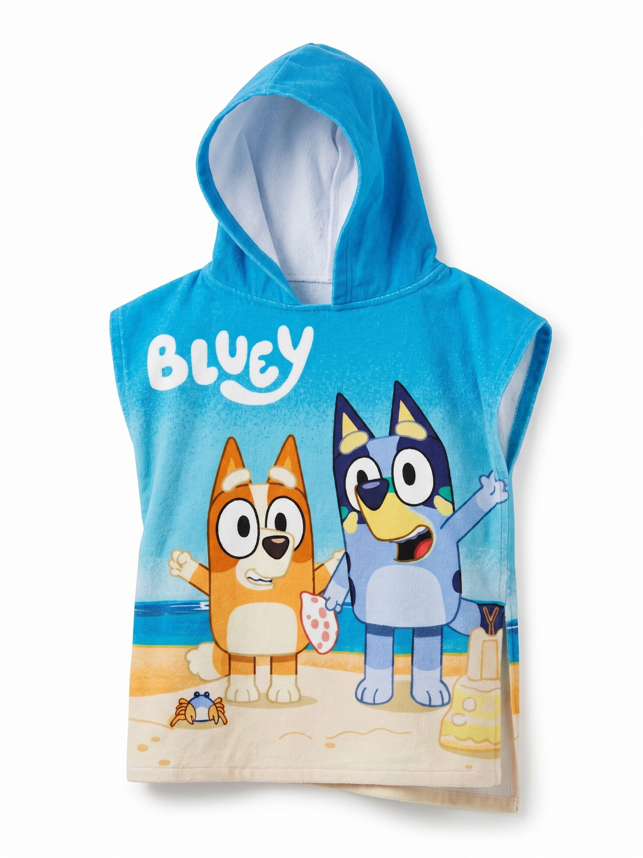 Poncho playa Bluey unisex
