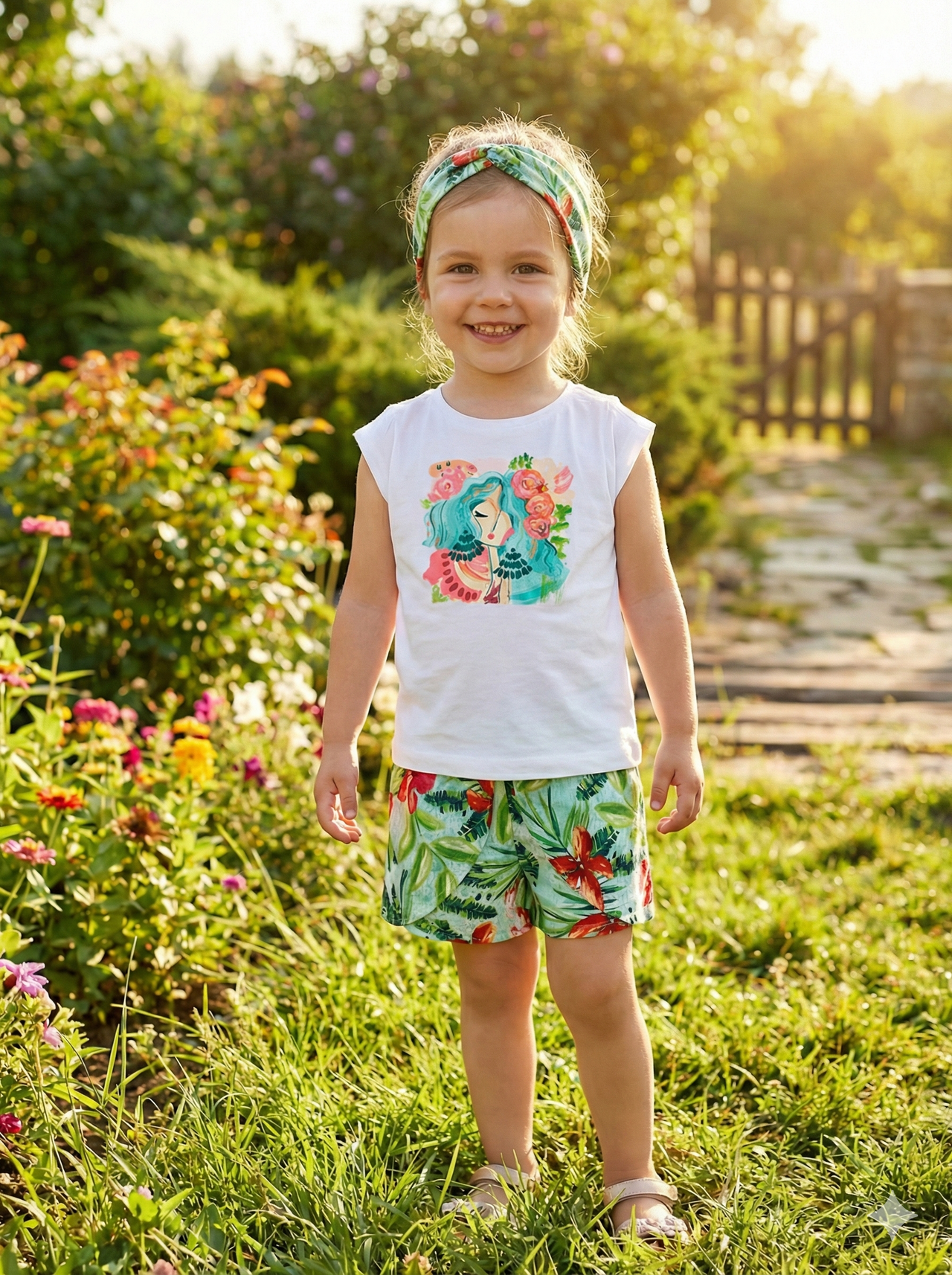 Falda Pantalón Estampado