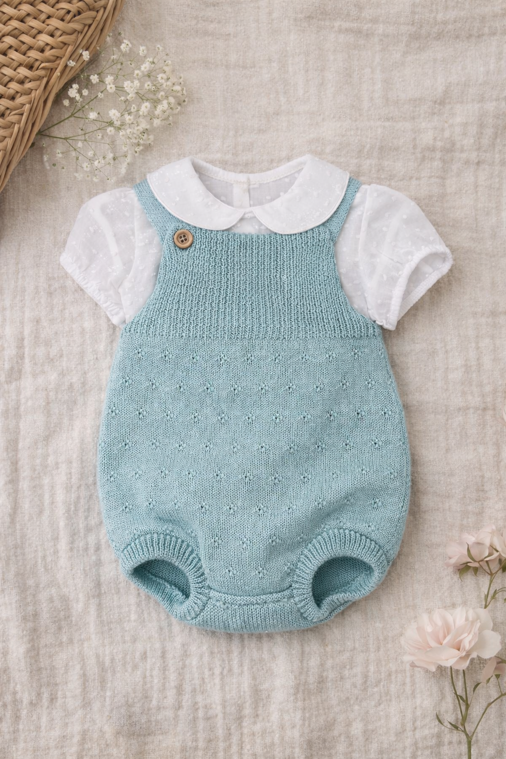 Conjunto ranita bebe Pelayo