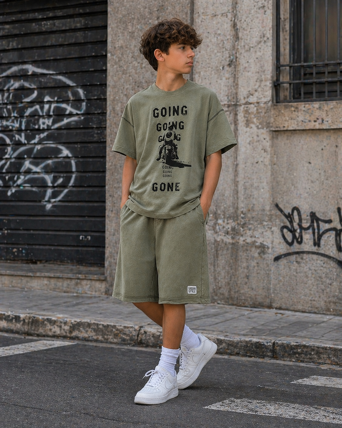 Bermuda algodón para chico