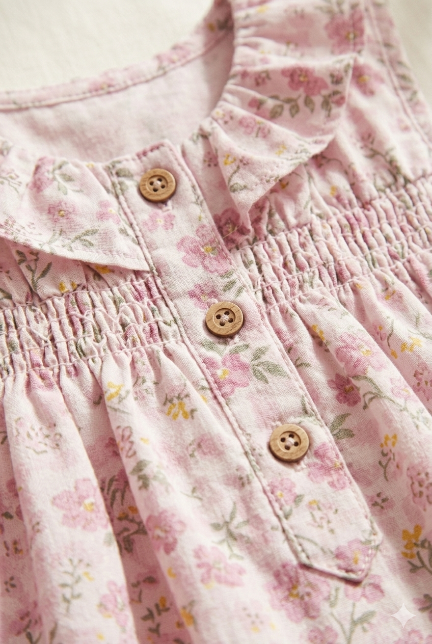 Vestido bebé estampado