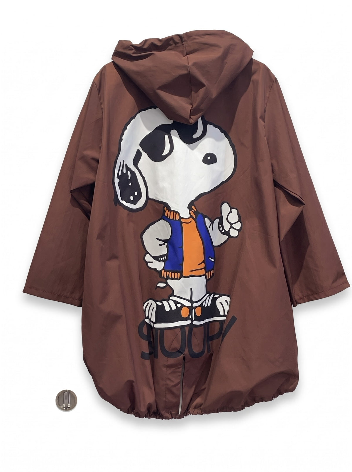 Chubasquero sin forro interior Snoopy mujer