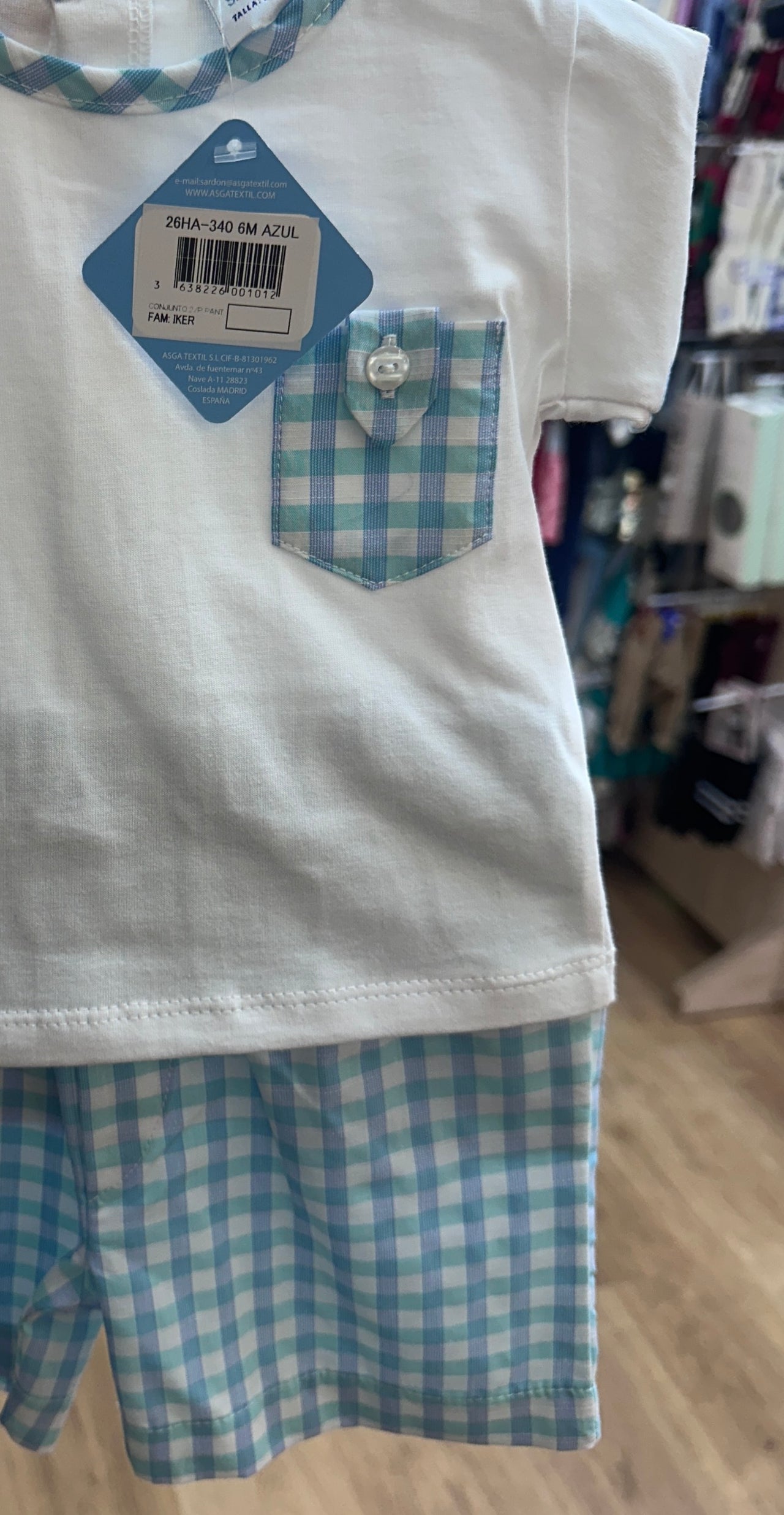 Conjunto bebé niño pantalón Iker