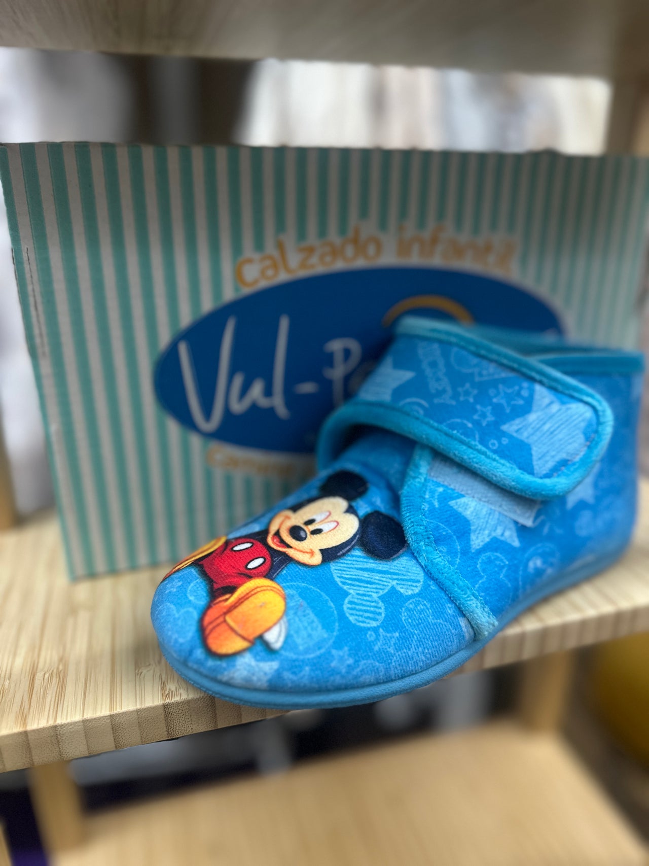 Zapatilla De Casa Mickey