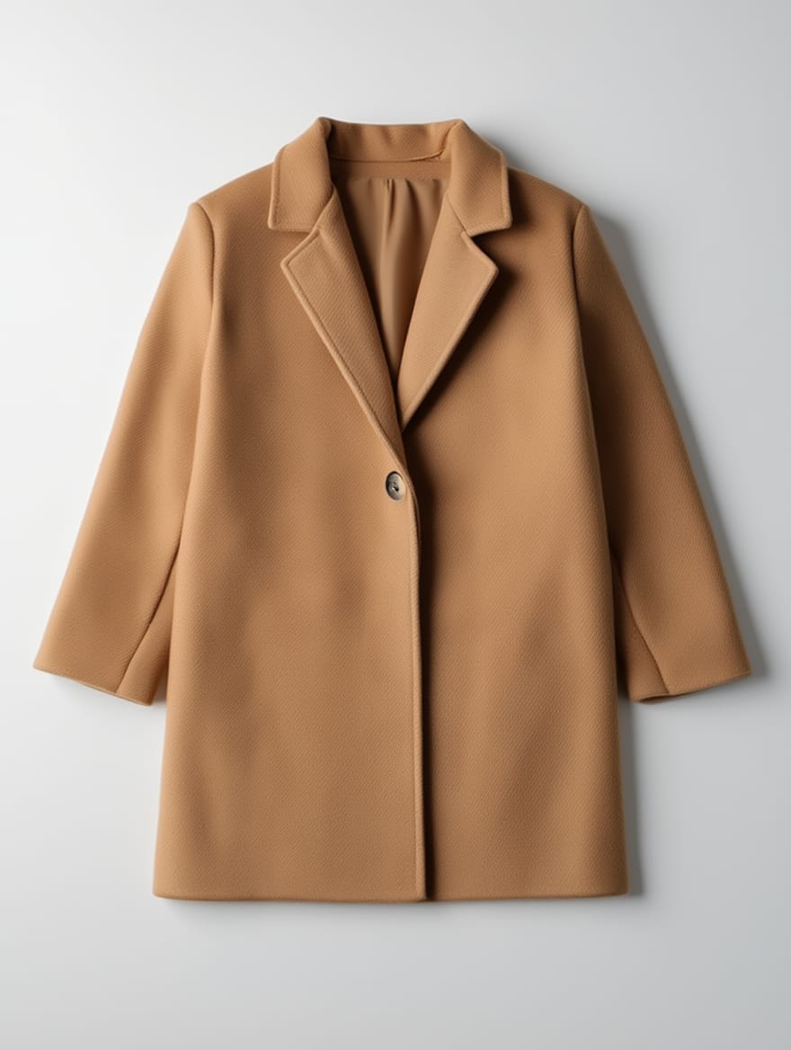 Abrigo Vestir Mujer Paño