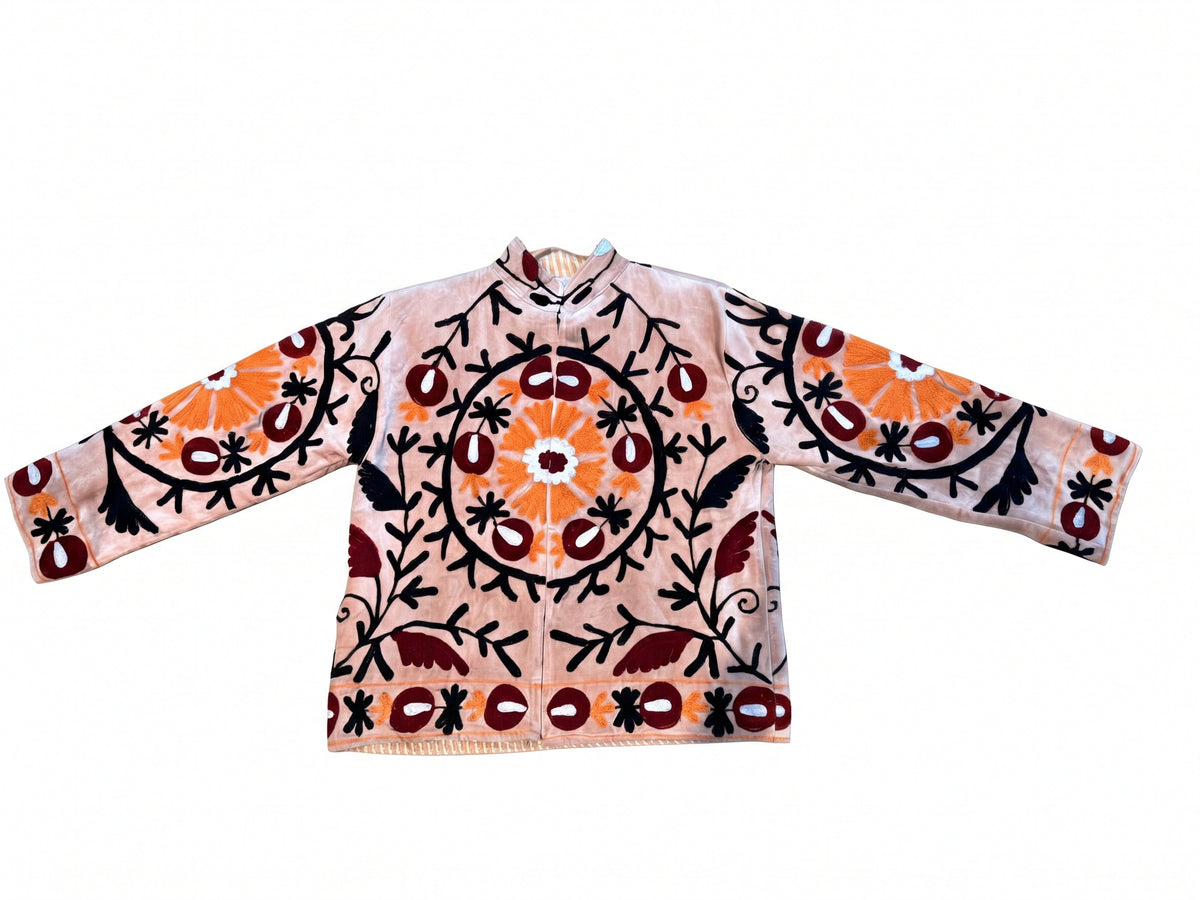 Chaqueta bordada mujer Suzani