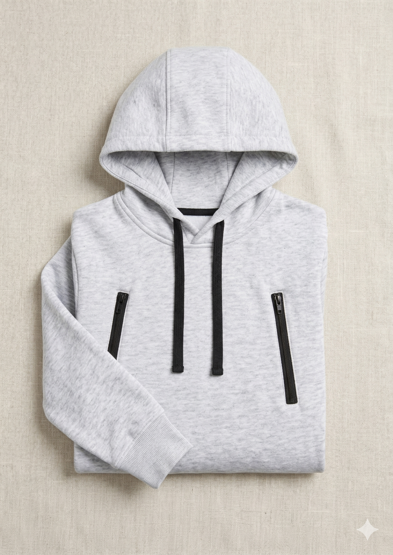 Sudadera algodón básica.