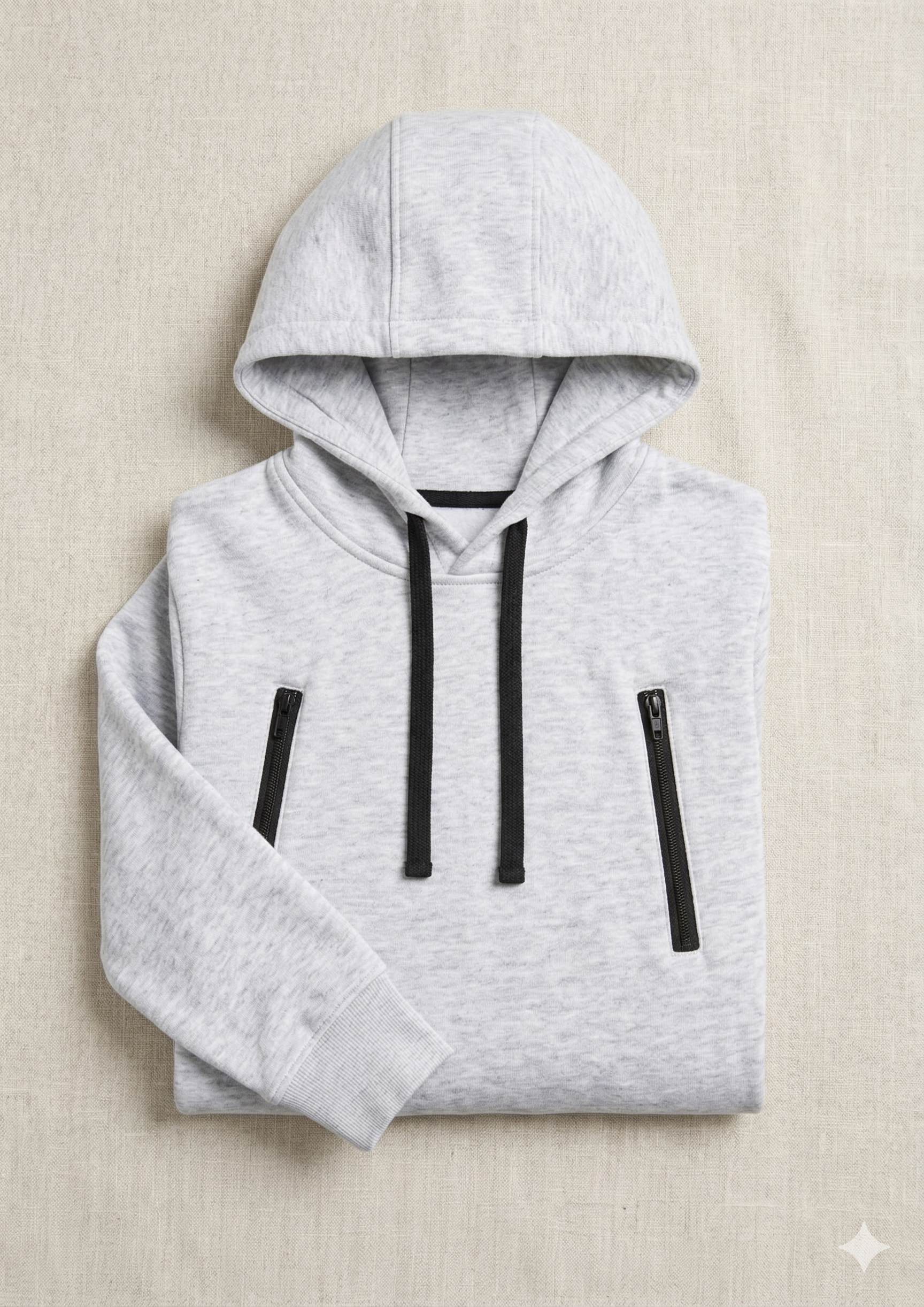 Sudadera algodón básica.