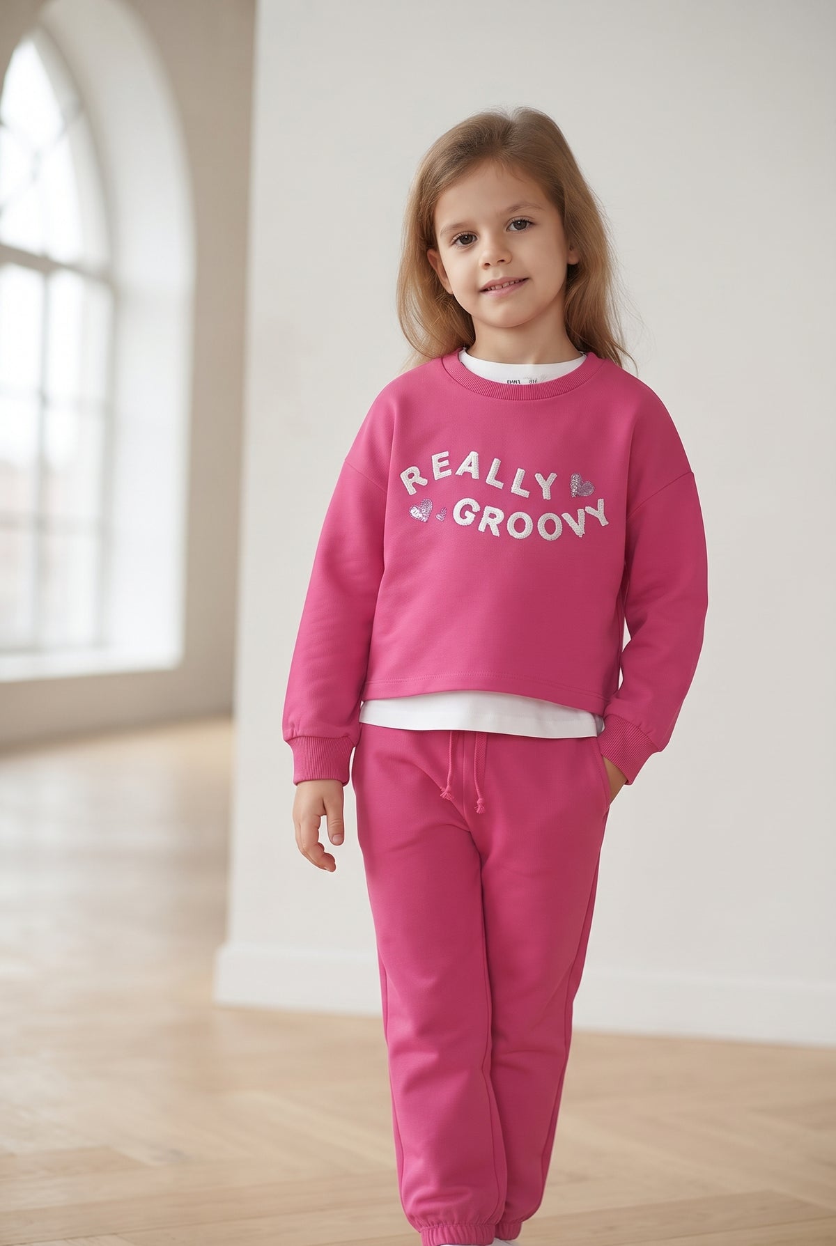 Conjunto camiseta sudadera y pantalon