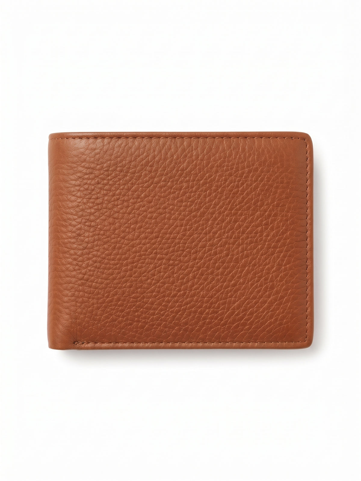 Cartera de chico piel marrón