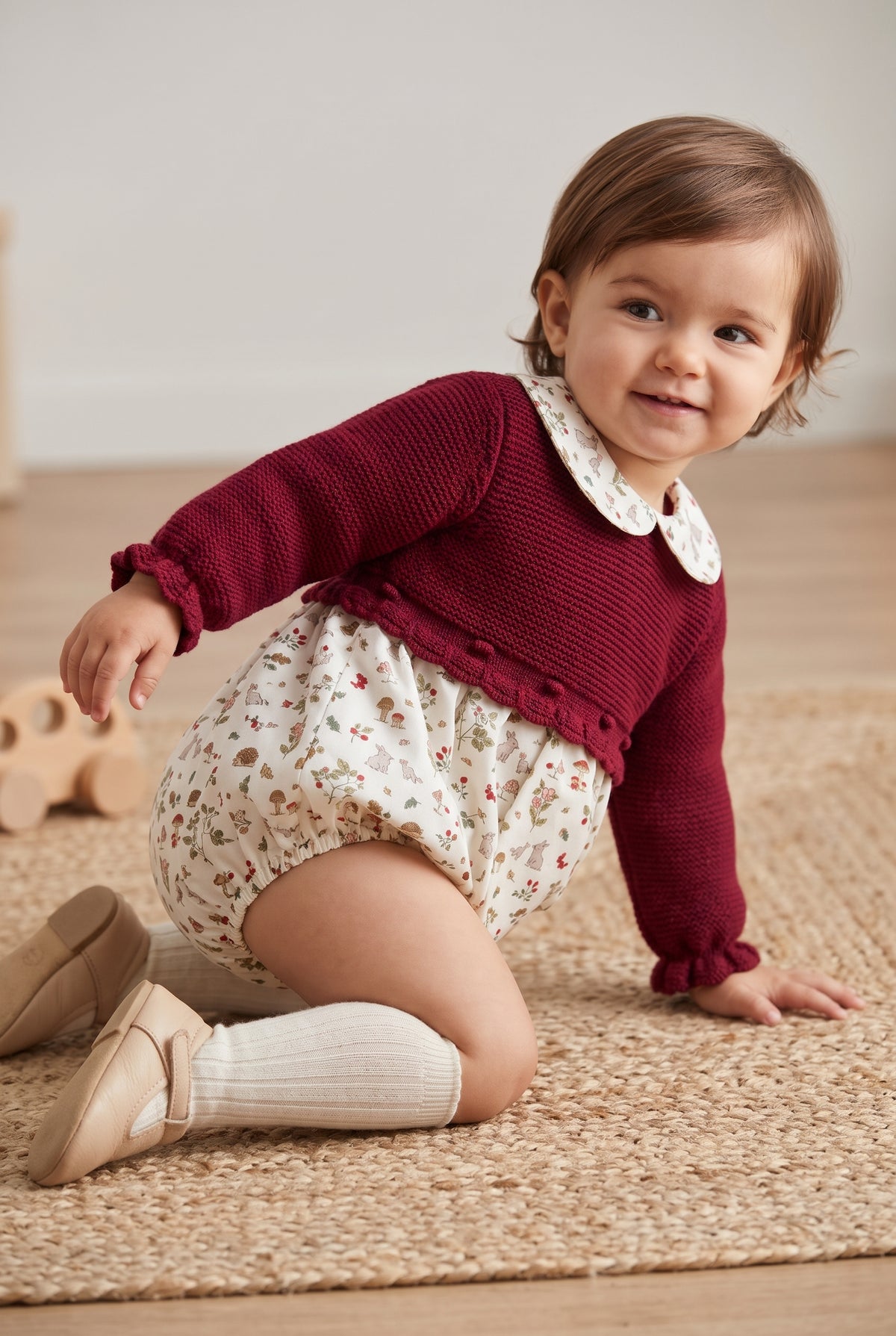 Ranita Setitas cuello bebe niña