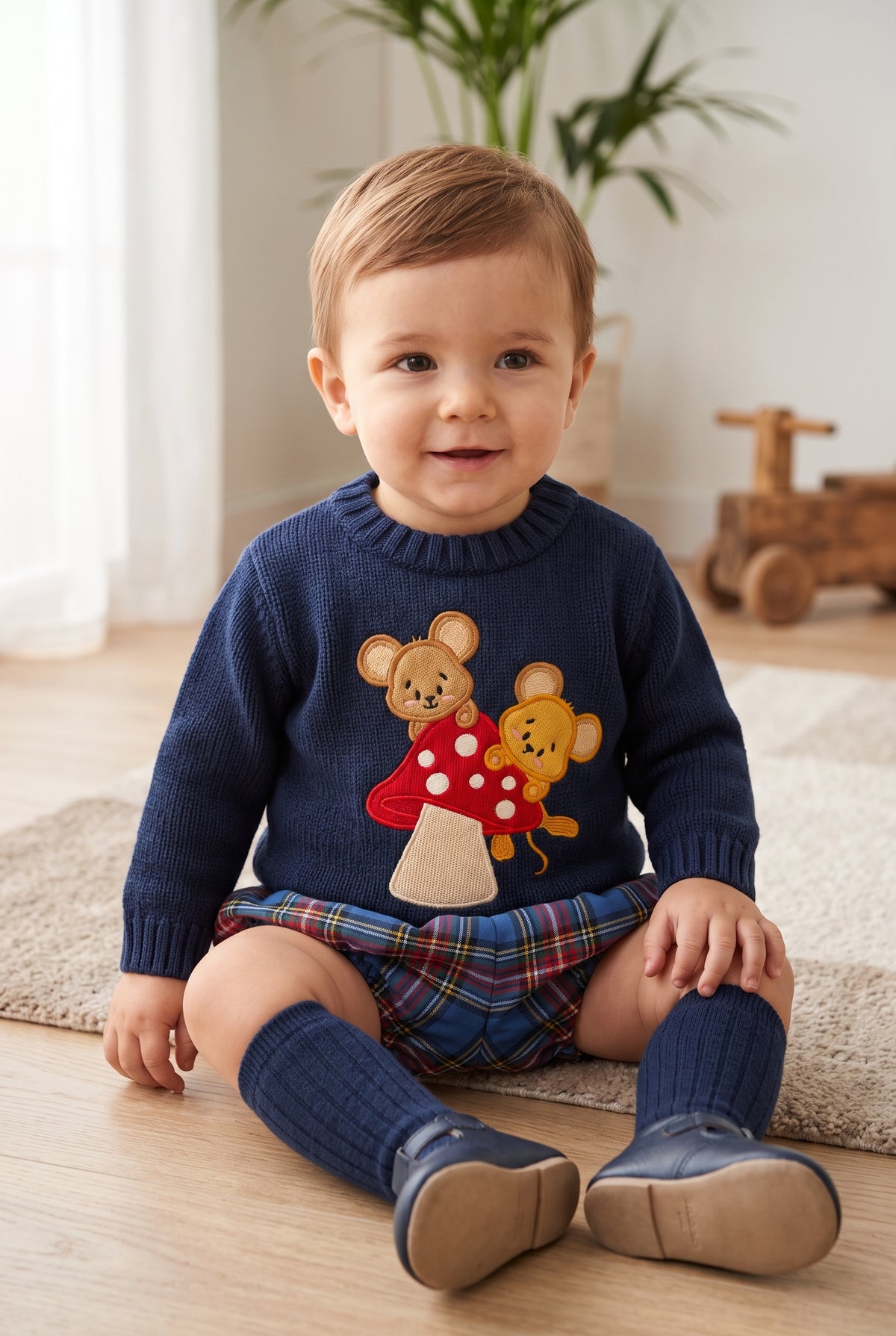 Conjunto 2 piezas Setitas bebé niño