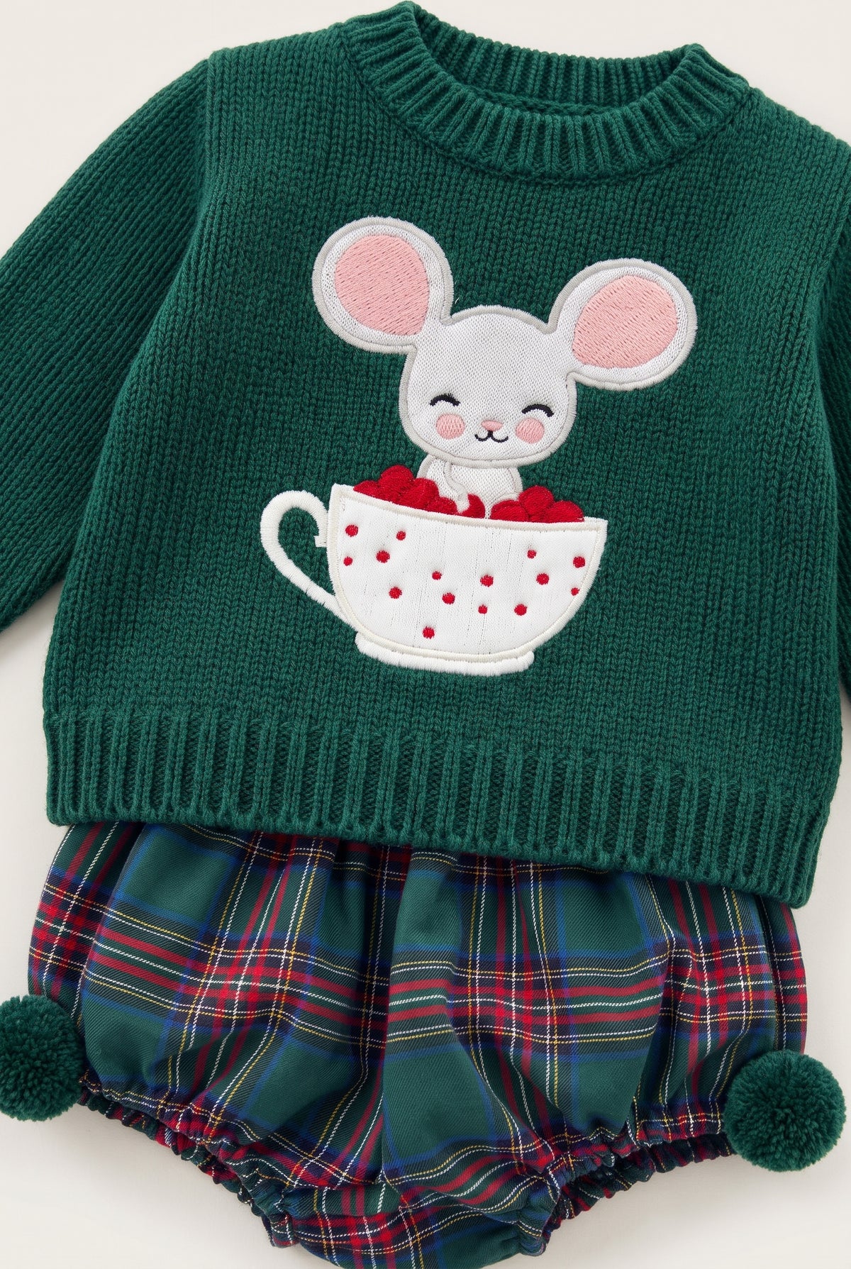 Conjunto jersey con braga ratón bebe niño